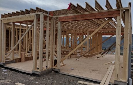 new residential construction - 2068 Galore - framing