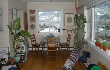 before apartment renovation - dining room