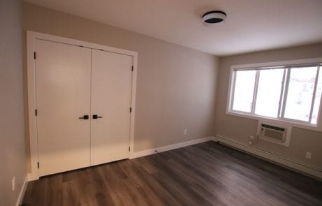 after apartment renovation - bedroom