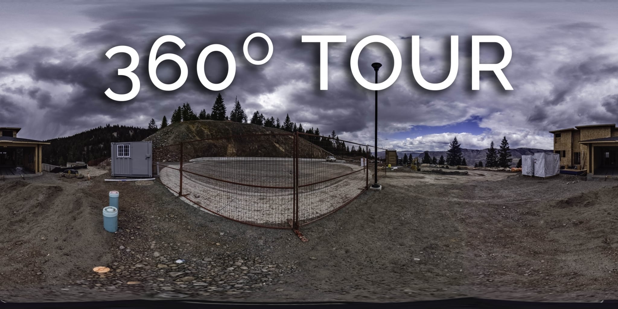360 Virtual Tour picture of the front of the house at lick up