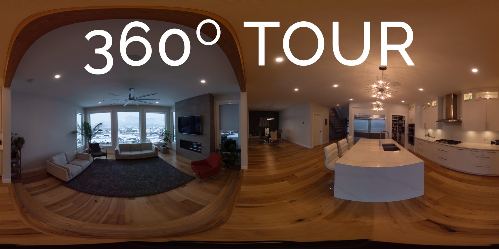 360 picture of great room with caption 360 Tour