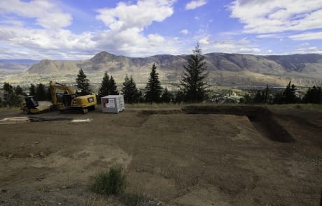 1786 - Custom Residential Home, Ground excavated for Foundation