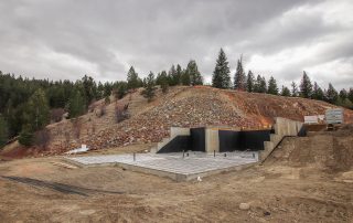 Foundation and basement walls of new custom home by DNM Enterprises